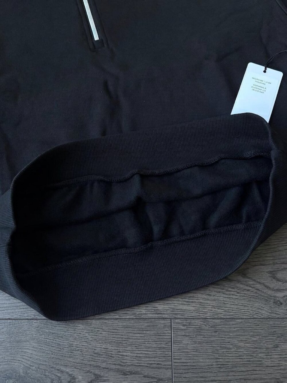 ALO Yoga Accolade Navy 1/4 Zip Pullover Sweatshirt | NWT - Picture 3 of 7